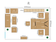 通過(guò)辦公桌布局辦公室，選購(gòu)合適您的企業(yè)辦公家具有講究