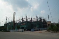 鴻業(yè)家具第四期廠房建設—30000㎡新辦公家具車間即將落成