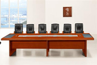 廣東實(shí)木五米會(huì)議桌款式廠家直銷！來(lái)樣尺寸定制實(shí)木會(huì)議桌！