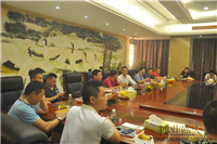 擴展福建辦公家具市場！我市工商聯(lián)、福建商會代表實地考察鴻業(yè)家具