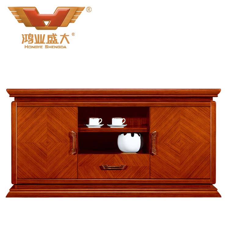 拼花泰柚木茶水柜  HY-1003
