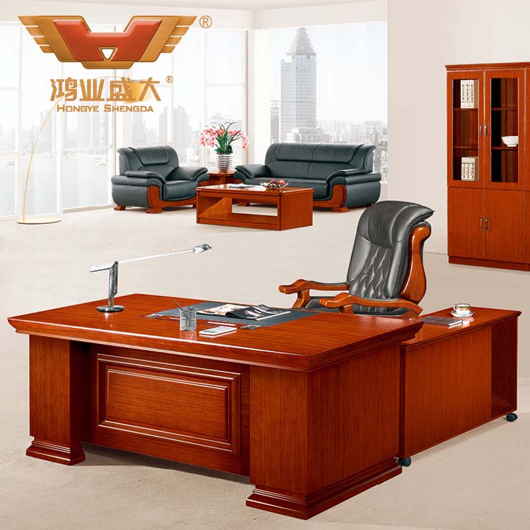泰柚木實(shí)木辦公桌  中班臺(tái)  HY-D0520