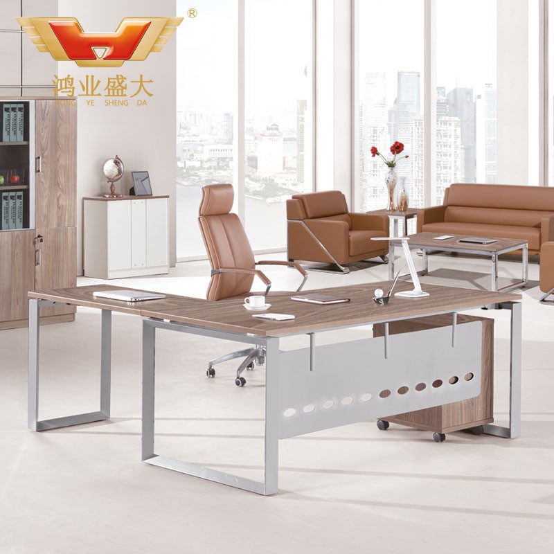 簡約時(shí)尚板式辦公臺(tái) 環(huán)保時(shí)尚班桌HY-BT17