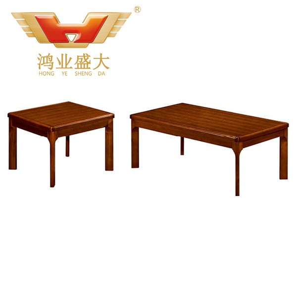 簡(jiǎn)易辦公茶桌 實(shí)木辦公茶幾HY-401