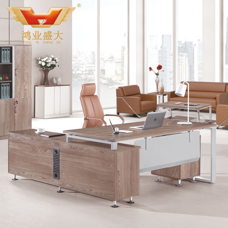 簡(jiǎn)易新型板式辦公家具 班臺(tái)廠家直銷HY-BH1811