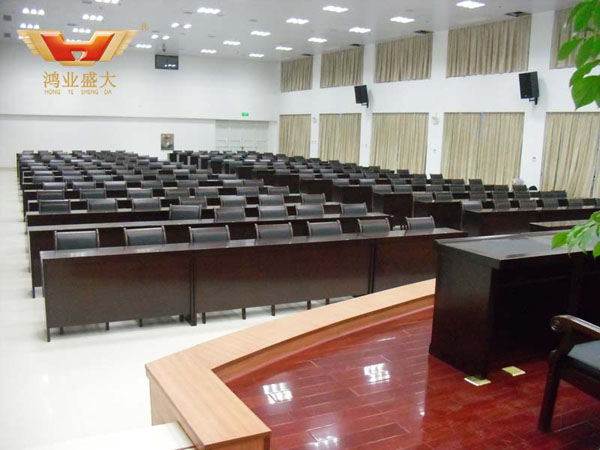 會(huì)議大廳辦公家具 湘投金天鈦金屬公司會(huì)議室配套方案