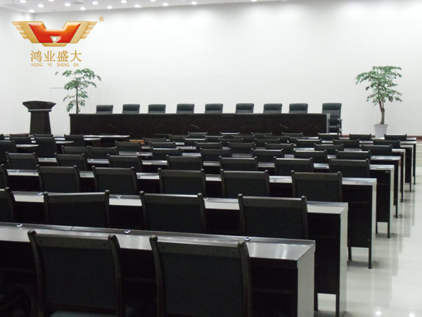 會(huì)議大廳辦公家具 湘投金天鈦金屬公司會(huì)議室配套方案