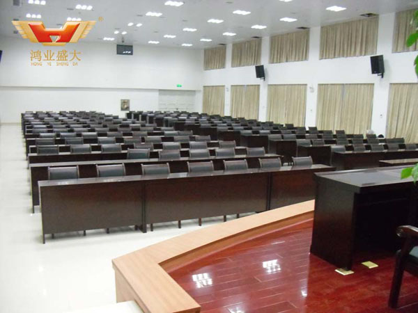 會(huì)議大廳辦公家具 湘投金天鈦金屬公司會(huì)議室配套方案