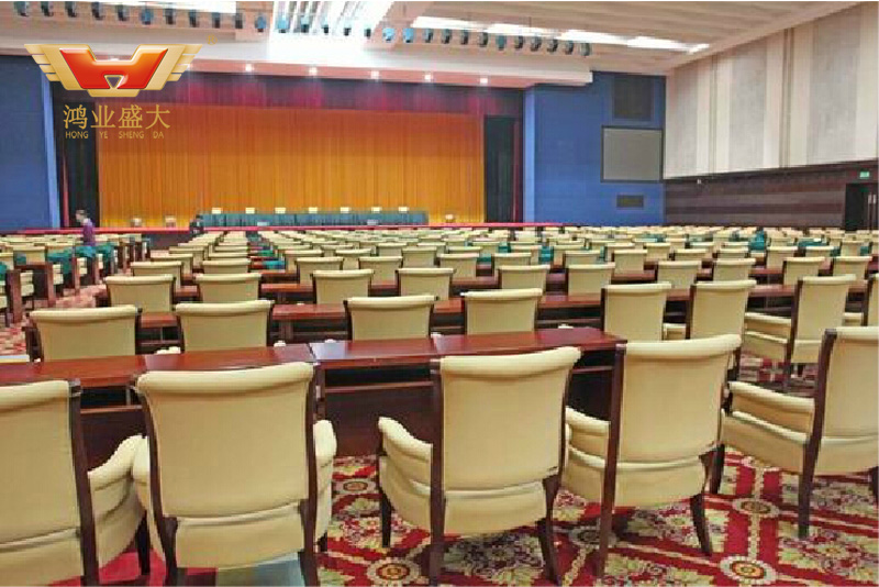 會(huì)議廳辦公家具 羅比特化工公司會(huì)議廳配套方案