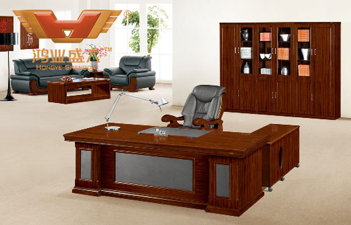 董事長(zhǎng)實(shí)木辦公桌 高檔品牌總裁臺(tái)HY-D9620