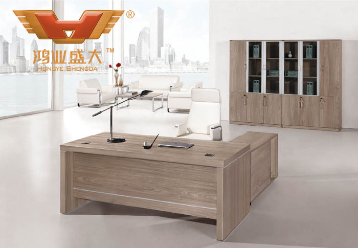 現(xiàn)代簡約老板臺 品牌板式辦公家具