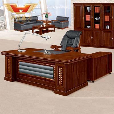 新款總裁臺 實木辦公桌HY-D6218 新款總裁臺 實木辦公桌HY-D6218