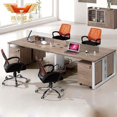 4人位屏風(fēng)隔斷辦公桌 時(shí)尚職員桌HY-Z16 4人位屏風(fēng)隔斷辦公桌 時(shí)尚職員桌HY-Z16