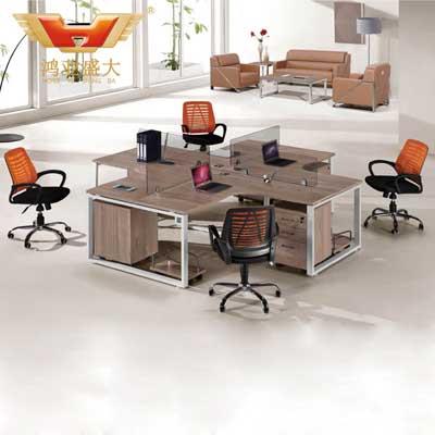 組合式4人屏風(fēng)隔斷辦公桌 職員桌HY-Z12 組合式4人屏風(fēng)隔斷辦公桌 職員桌HY-Z12