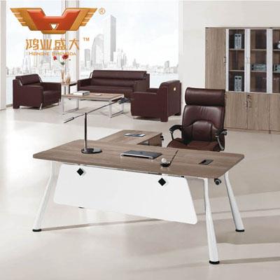 時(shí)尚經(jīng)理室老板桌 板式辦公家具HY-BT19 時(shí)尚經(jīng)理室老板桌 板式辦公家具HY-BT19