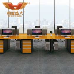 竹木板式辦公桌  六人組合  H60-0207 竹木板式辦公桌  六人組合  H60-0207