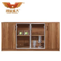 胡桃木茶水柜  HY-ST1601 胡桃木茶水柜  HY-ST1601