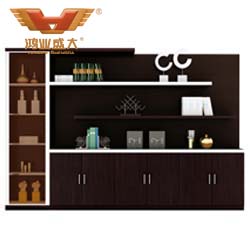 7門文件柜 茶色玻璃文件柜H80-0667 7門文件柜 茶色玻璃文件柜H80-0667